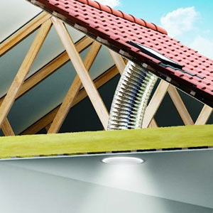 Velux sun tunnel skylight solartube