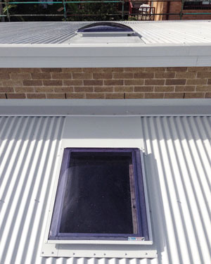 replacement for traditional skylight