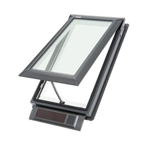 solar powered velux skylight