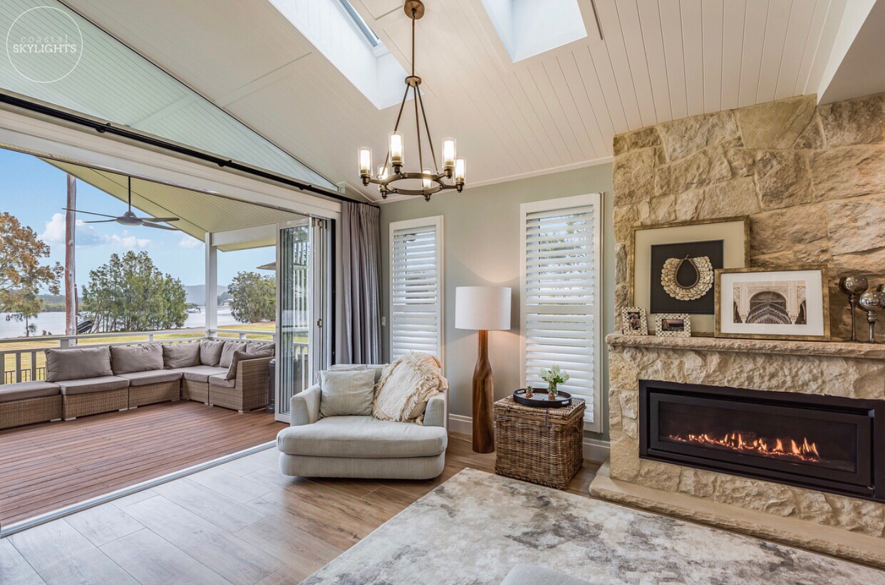 Hamptons Style on the Central Coast - coastal skylights